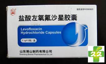 盐酸左氧氟沙星胶囊