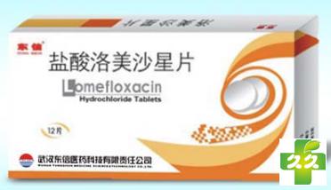 盐酸洛美沙星片